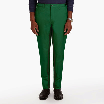 The Vintage Green Twill Trouser