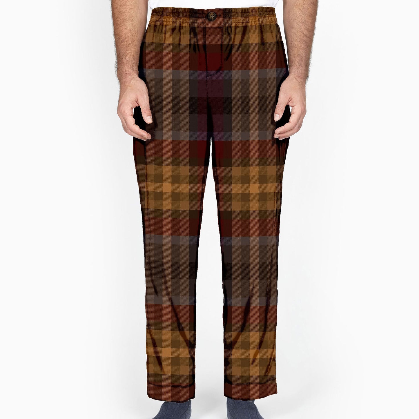 The Nightclubbing Plaid Lounge Pant