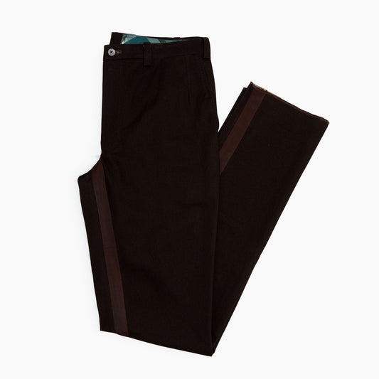 The Leather Twill Trouser