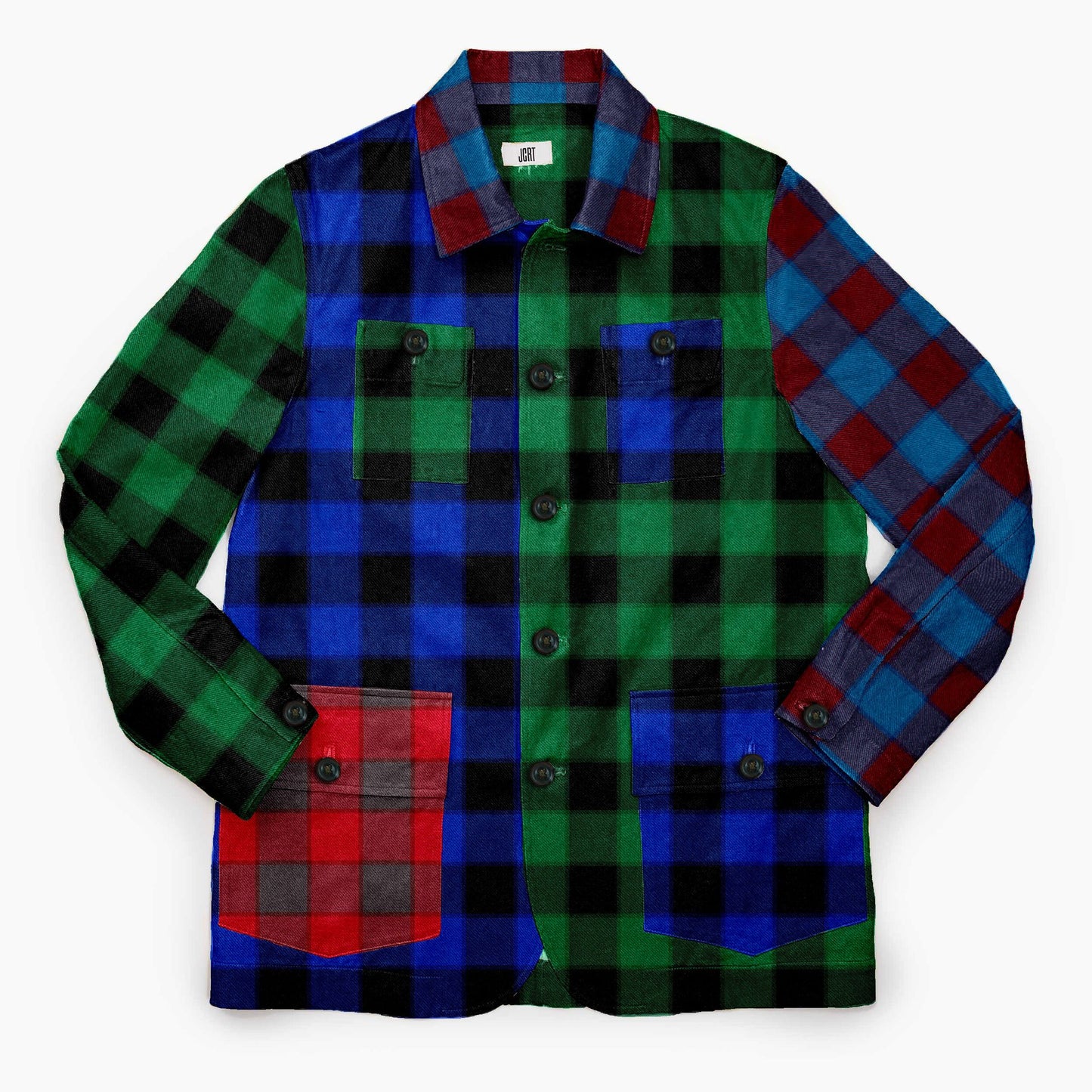 The Green and Black Buffalo Plaid Chore Coat