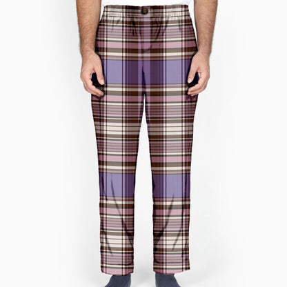 LOUNGE PANT - The Hounds of Love Plaid in Oxford Cotton