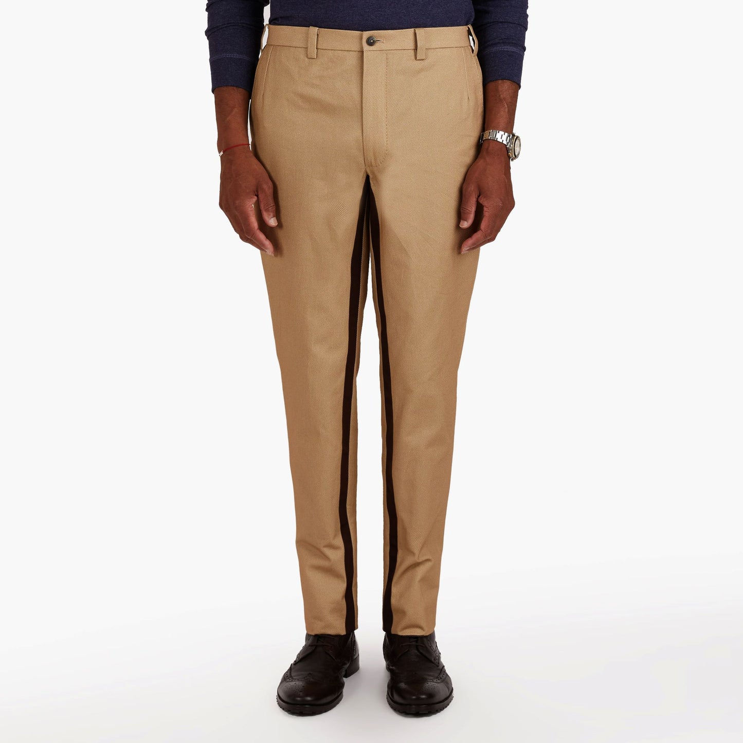 The Khaki Sand Twill Trouser