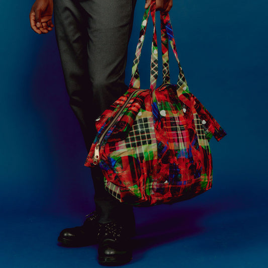 The Ragged Kingdom No Future Plaid Satchel