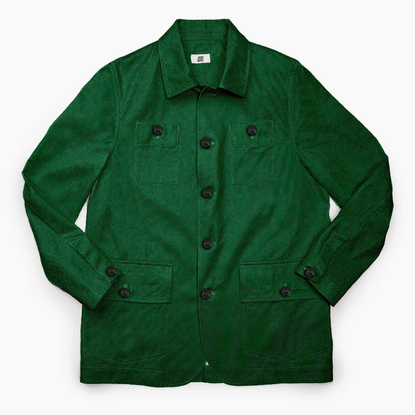 The Vintage Green Twill Chore Coat